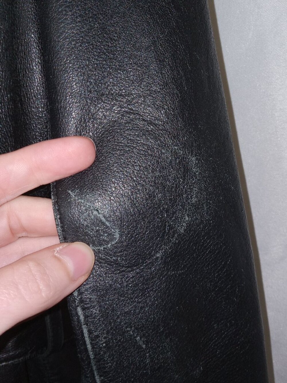 Wilsons Leather Womens L Black Leather Belted Jacket Thinsulate Liner Vintage - Picture 7 of 16